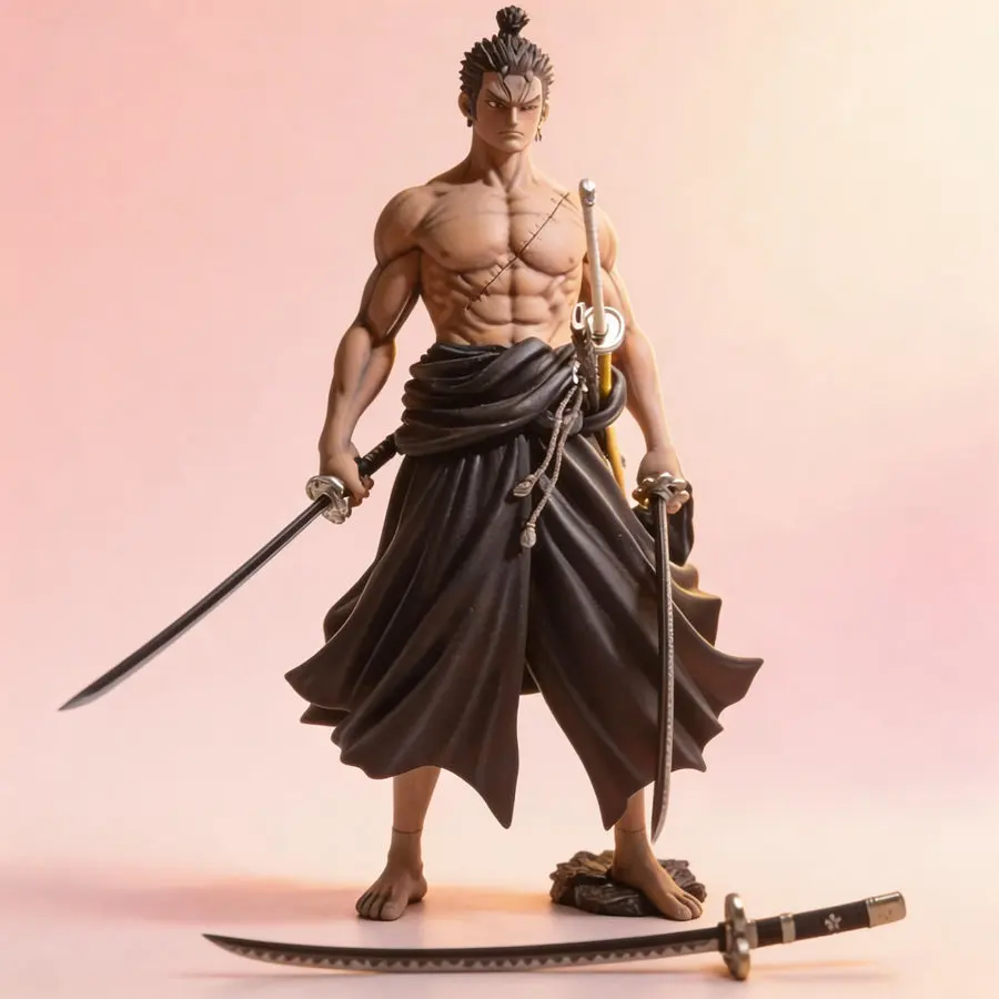

One Piece Roronoa Zoro (Black Ink Style) 26cm Anime Figure High Quality Detailed Craftsmanship