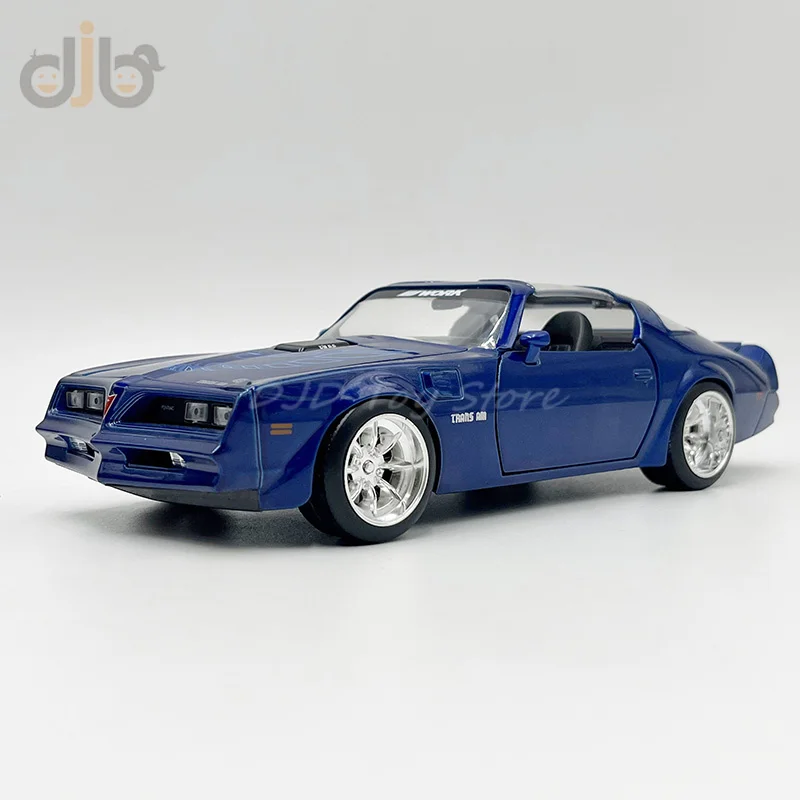 1:24 Jada Diecast Car Model Toy 1977 Pontiac Firebird For Collection