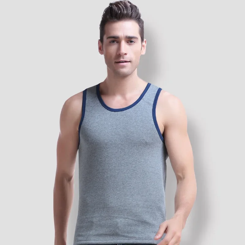 

Antarctic men's thermal vest sports and fleece thickened tight-fitting bodice sleeveless slim waistcoat autumn winter top