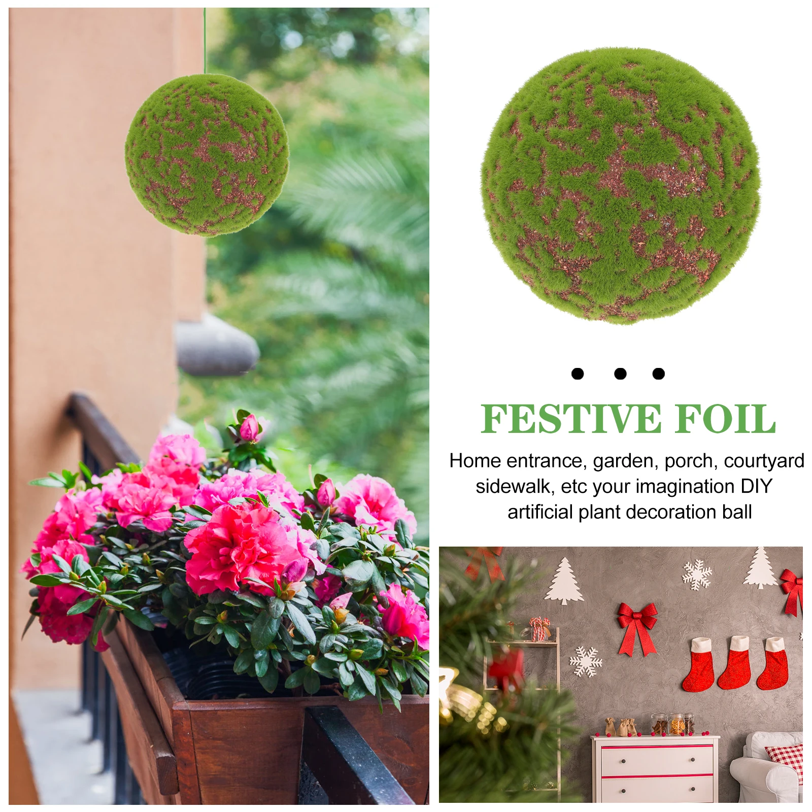 

Imitation Ball Decorative Balls Modern Wall Artificial Decor For Wedding Home Hotel Garden Xmas Party Diy Window Decor