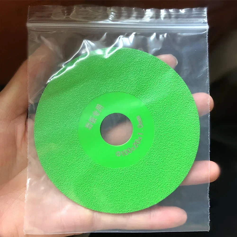 100×20×1mm Inner Hole Glass Cutting Disc Diamond Marble Saw Blade Ceramic Tile Jade Special Polishing Cutting Blade