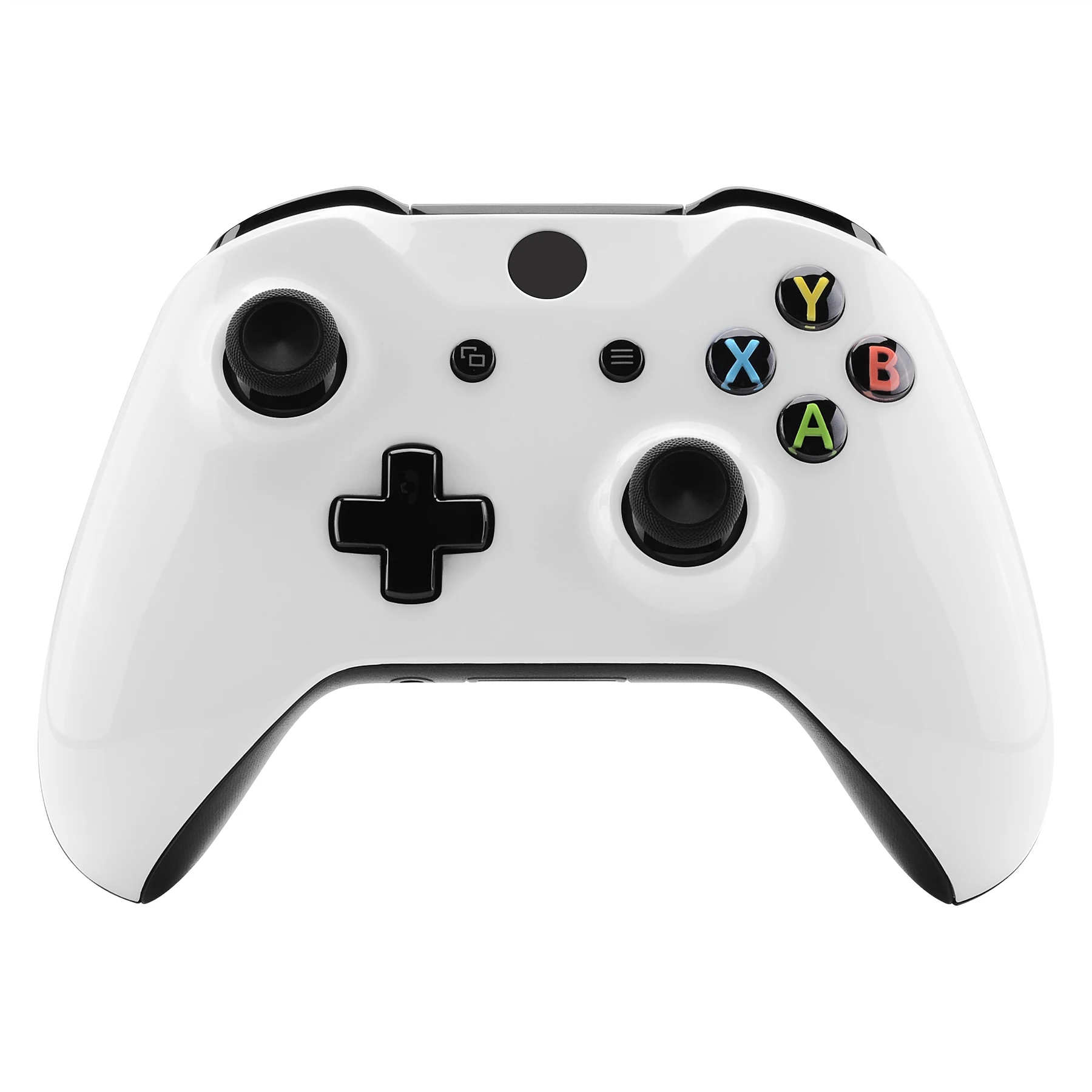 

eXtremeRate Replacement Front Housing Shell for Xbox One S & Xbox One X Controller (Model 1708) - Glow in The Dark Green