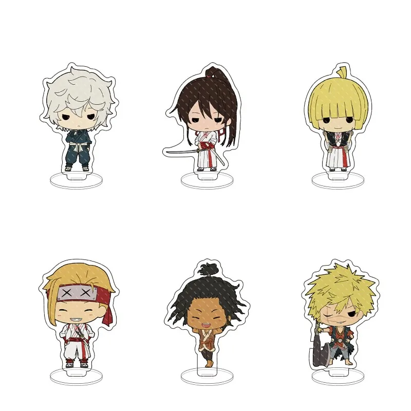 

Hell's Paradise Anime Character Gabimaru Sagiri Cosplay Q Version Acrylic Stands Yamada Asaemon Fuchi Figures Model Fans Gift