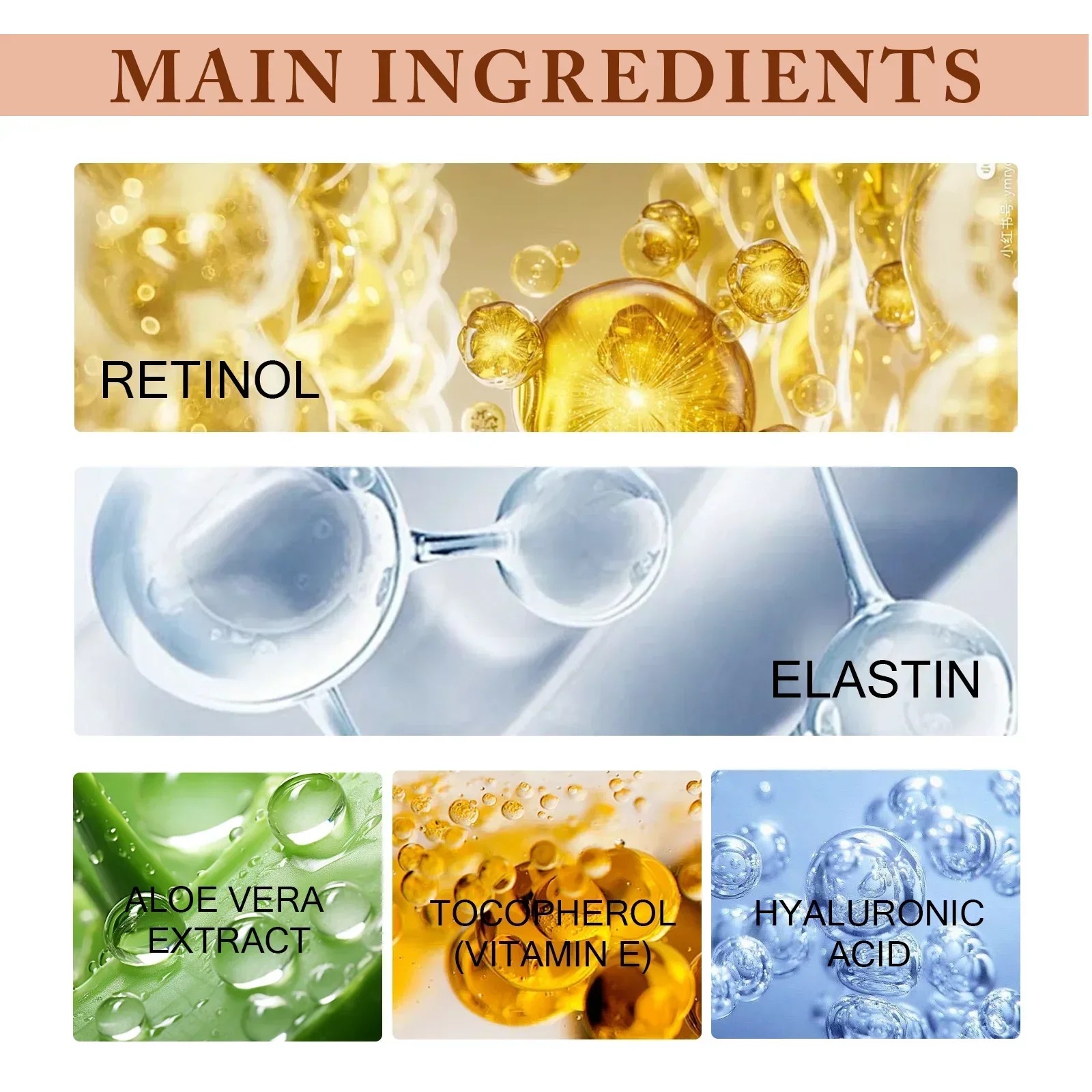 كريم الريتينول المضاد للتجاعيد - تركيبة ماركة Dragon مع HA. يحدث لون البشرة ويقلل الخطوط الدقيقة. علاج الترطيب. #6