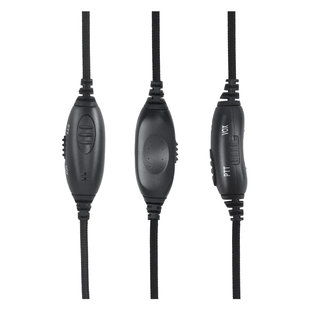 ชุดหูฟังวิทยุสื่อสารพร้อมไมโครโฟน ป้องกันเสียงรบกวน สำหรับ Retevis RT22 RT21 H-777 Baofeng UV-5R BF-F8HP BF-888S