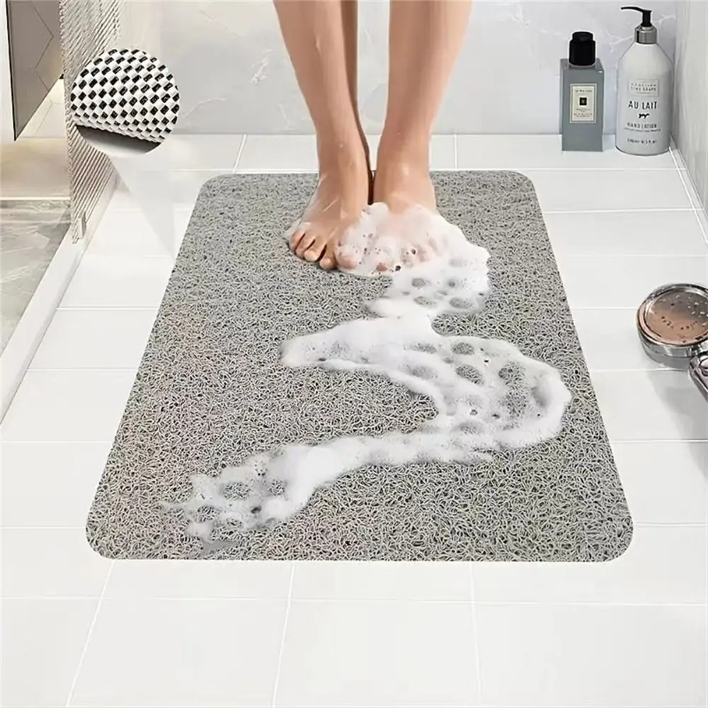 High Quality Non Slip Bathtub Mat Fast Drying Anti Slip Bathroom Mats PVC Foot Scrubber Mat Hotel