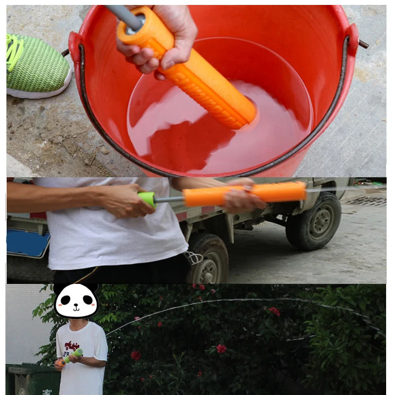 1pcs Fashion Summer Water Gun Toys Outdoor Beach Game Toys For Kids Gift Simple Drift Telescopic Water Guns