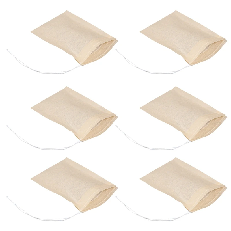 600 Pack Tea Filter Bags,Disposable Paper Tea Bag With Drawstring For Loose Leaf Tea,Coffee(Natural Color,2.75X1.97 In)