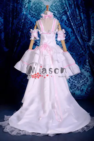 एनीमे चोबिट्स ची पार्टी सफेद लोलिता ड्रेस कॉस्प्ले यूनिफॉर्म आउटफिट कस्टमाइज़ 10 best sales ची कॉस्प्ले - №9