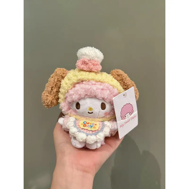 anime My Sweet Piano Kawaii pp cotton stuffing Plush toys 12cm doll keychain pendant couple bag packaging decoration gift