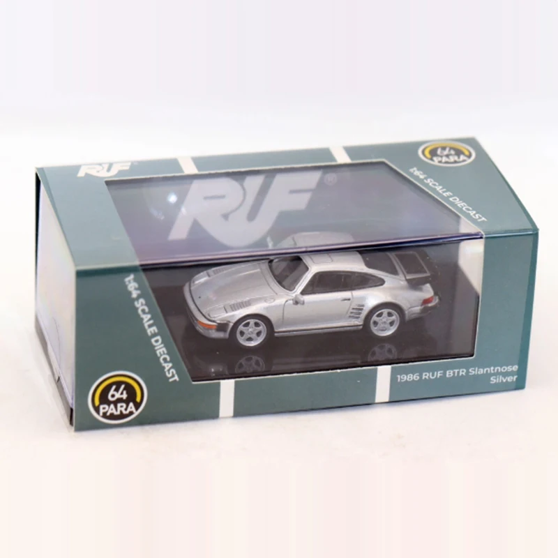 

Пара 1/64 911 1986 RUF BTR, модель спортивного автомобиля из сплава, классический сувенир для взрослых, подарок для хобби и игрушки