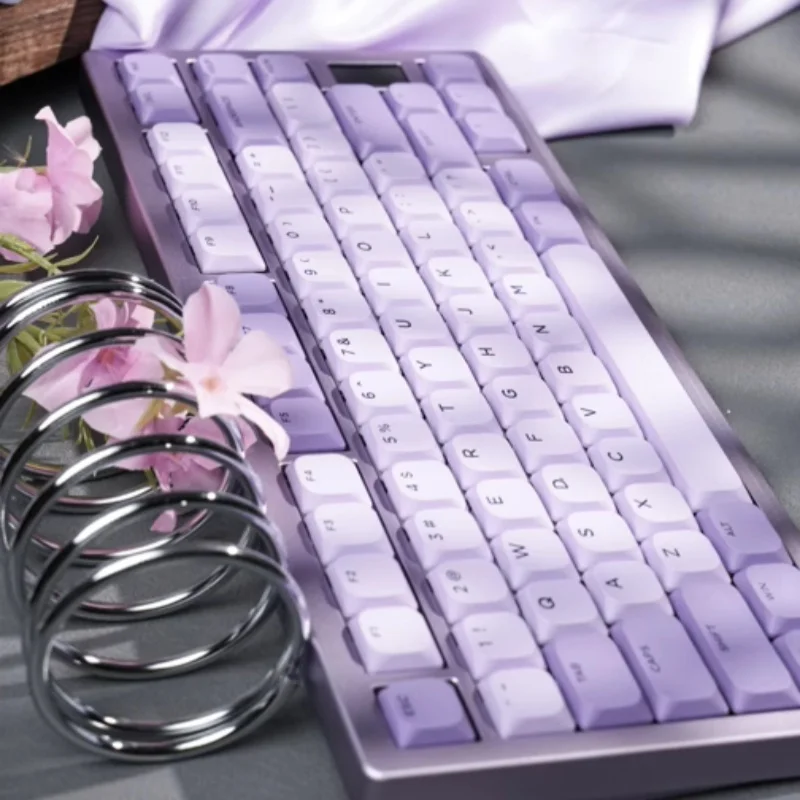 Ndnh Nd75lp Aluminium CNC Mechanisch toetsenbord met lage as Draadloos Bluetooth Tri-modus Aangepaste Rgb Quick Release Handondersteuning