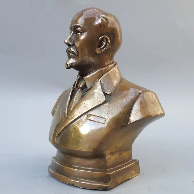 Special offer # TOP at Collection -Soviet Union Russia Moscow great leader Vladimir Ilyich Ulyanov Lenin bronze statue