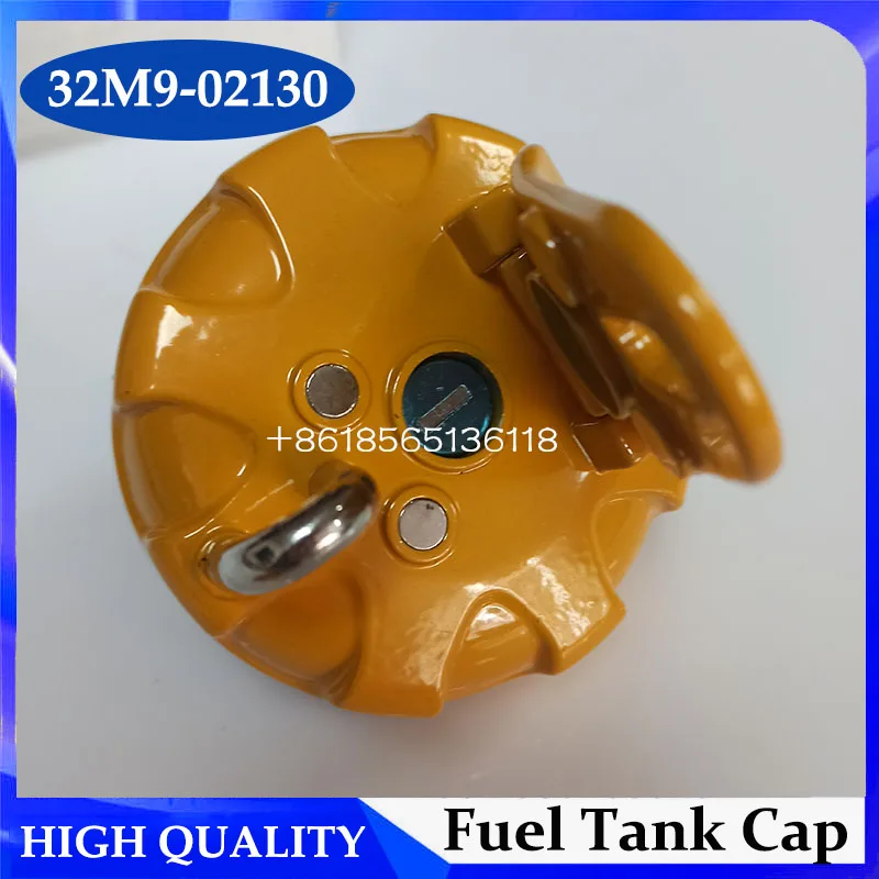 Excavator Parts R-9 R140-9 R210-9 R215-9 Diesel Fuel Tank Cap 32M9-02130 32M902130