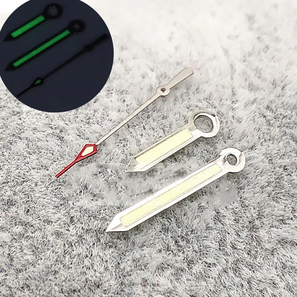 

Watch Hands Green Luminous Hands NH35, for NH35 NH36 Movement Watch Pointer 3Pins Needles Wristwatch Repair Parts