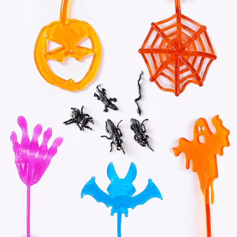Halloween Pumpkin Toy Blind Box - Surprise Prank Gashapon - Squishy Stretch Fidget Toy for Children's Day Gifts
