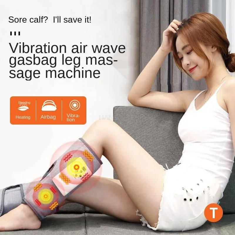 Massage Leg Massager Heating Vibration Airbag Charging Kneading Air Pressure Air Wave Foot Massage Calf Massager