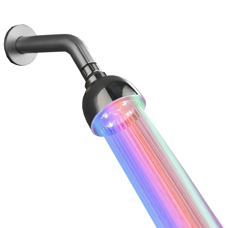 Multicolor Fast Flashing Water Power LED Rain Shower No Need Battery