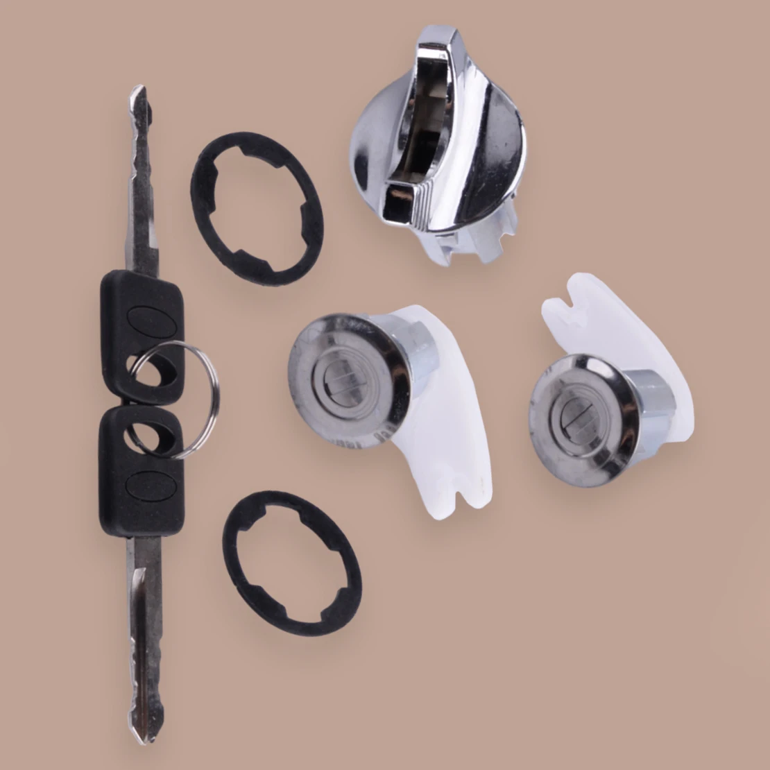 

Ignition Switch Door Lock Cylinder Kit Fit for Ford F150 F250 Pickup Ranger Mercury Grand Marquis F2UZ1522050A C-42-157 D-42-221