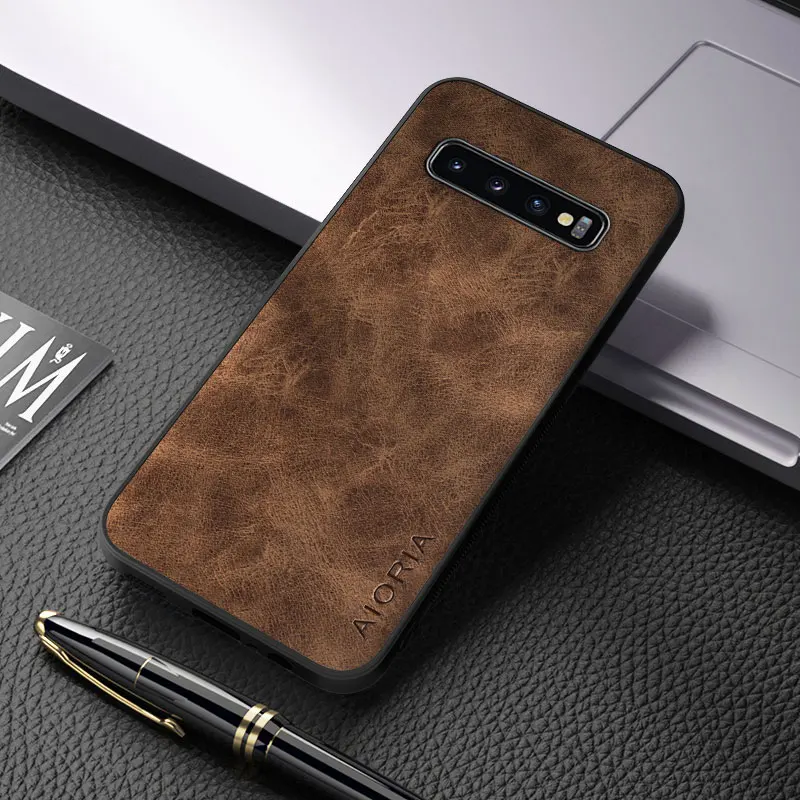 Case For Samsung Galaxy S10 Plus Lite 4G 5G Luxury PU Leather Skin Cover  For Samsung Galaxy S10E Case