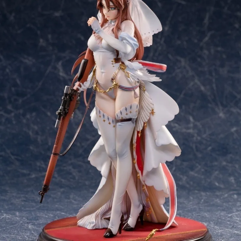 [New Authentic Product] ACTOYS Girls Frontline Lee Enfield Lifelong Guard Wedding Dress Genuine Figure Hobby Gift