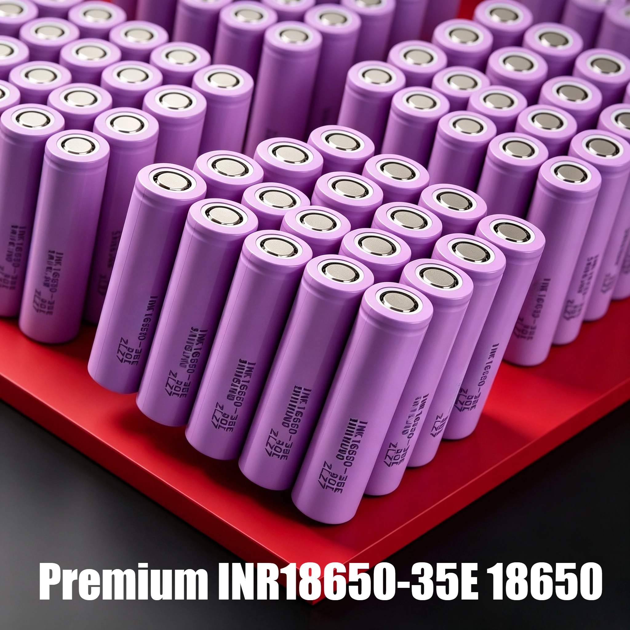 

High Stability INR18650-35E10C lithium battery, thermal isolation layer instant high current output cycle stable structure