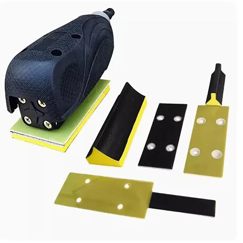 For Pneumatic Linear Orbital Grinder Sander Line Grinding Woodworking Polishing Machine