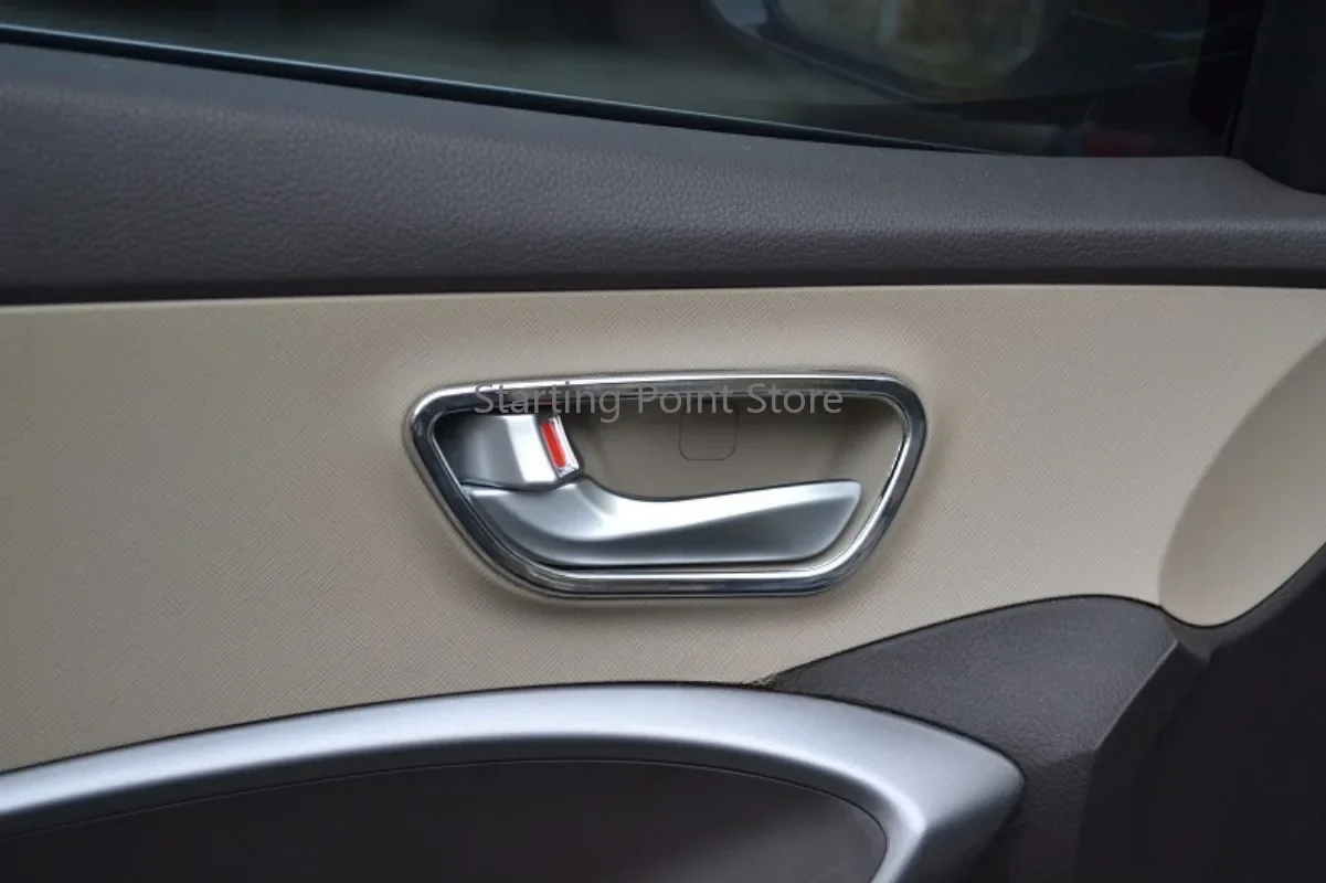 Applicable to13-17Hyundai all-new Santa fe interior modification IX45 air outlet decorative strip Grand SantaFe  inner door bowl