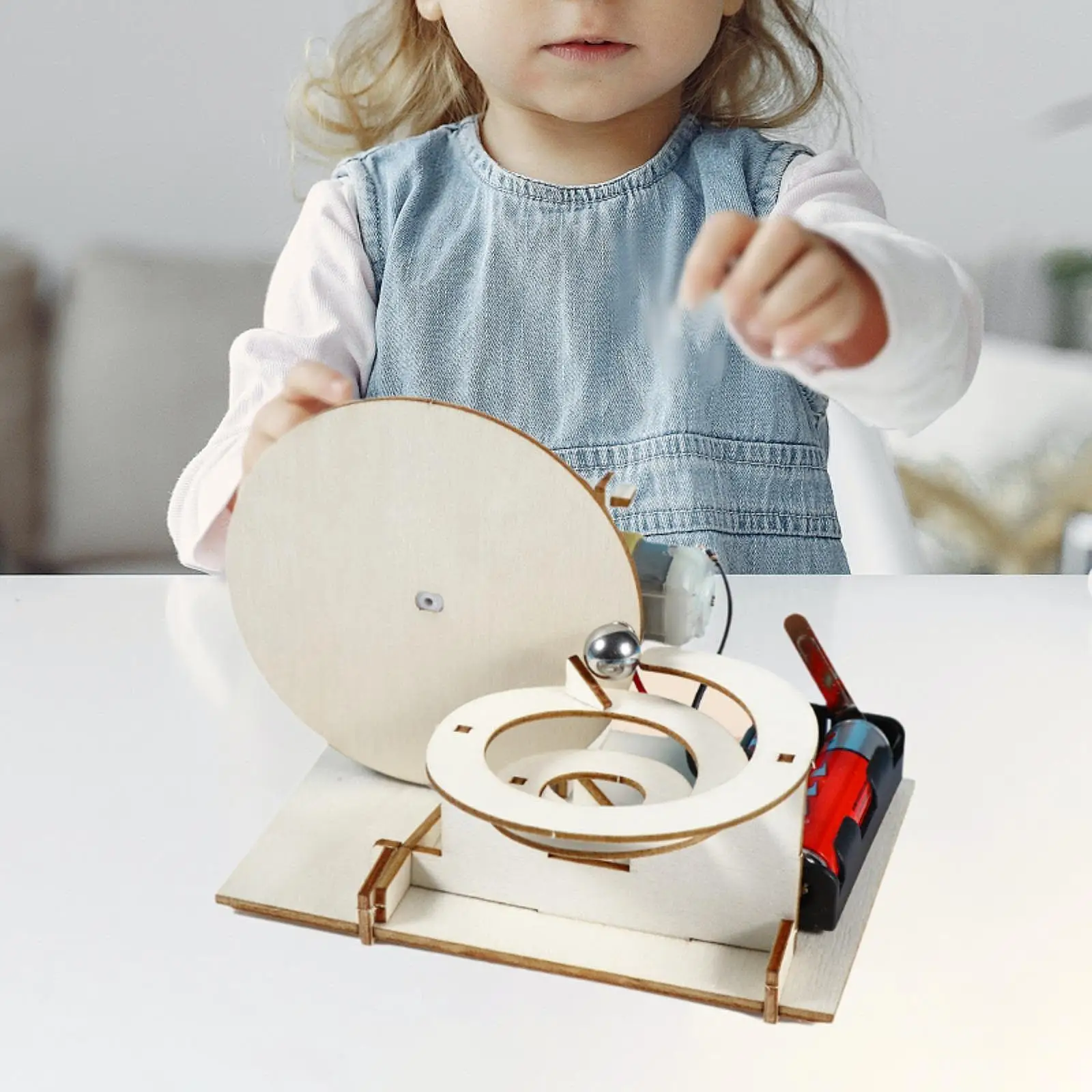 Kit de experimento de contas magnéticas diy, pacote de materiais, feito à mão, montagem, auxiliares de ensino, kit de aprendizagem de ciências físicas