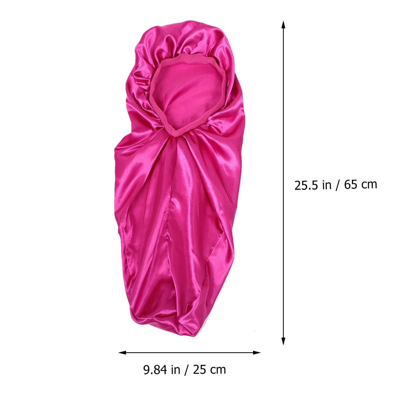 

1Set Long Tube Sleep Cap Women Fine Material Smooth Lining Durable Reusable Lightweight Portable Travel Home Use Stain Sleeping