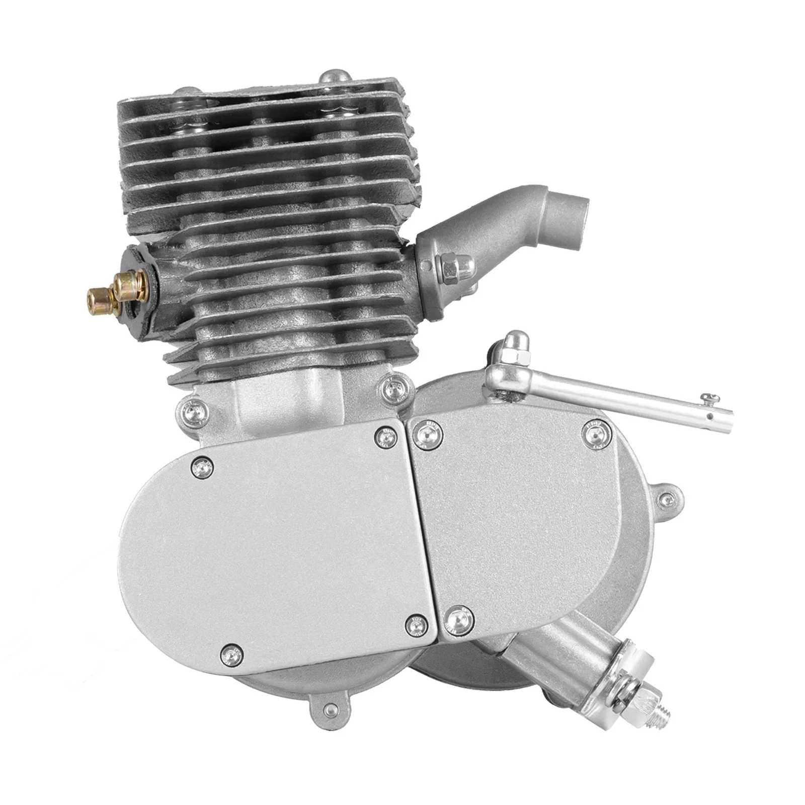 100cc مجموعة محرك الدراجة 2 السكتة الدماغية محرك الغاز عدة الدراجة البنزين دراجة المحرك تحويل كاملة مناسبة لمعظم الدراجات 26 "/28"