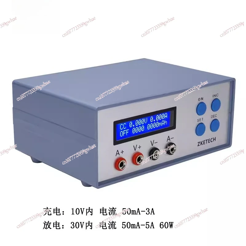 Battery Capacity Tester EBC-A05+ with Electronic Load Internal Resistance Checker for Power Bank Charger Battery Analyzer 1 pcs