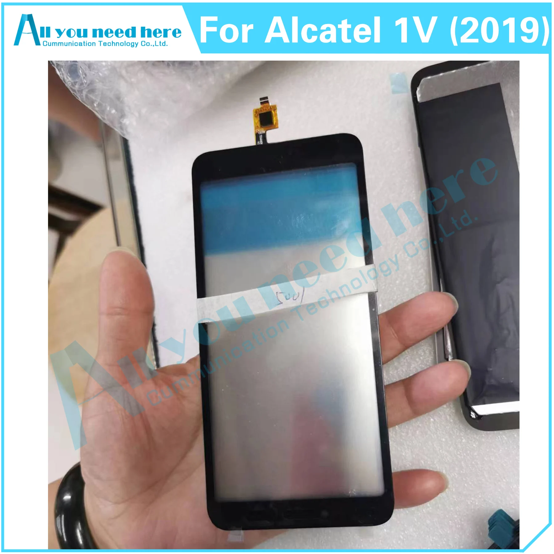 For Alcatel 1v (2019) 5001 5001D 5001A 5001U 5001T 5001J Touch Screen Digitizer Glass Panel Sensor Repair Parts Replacement