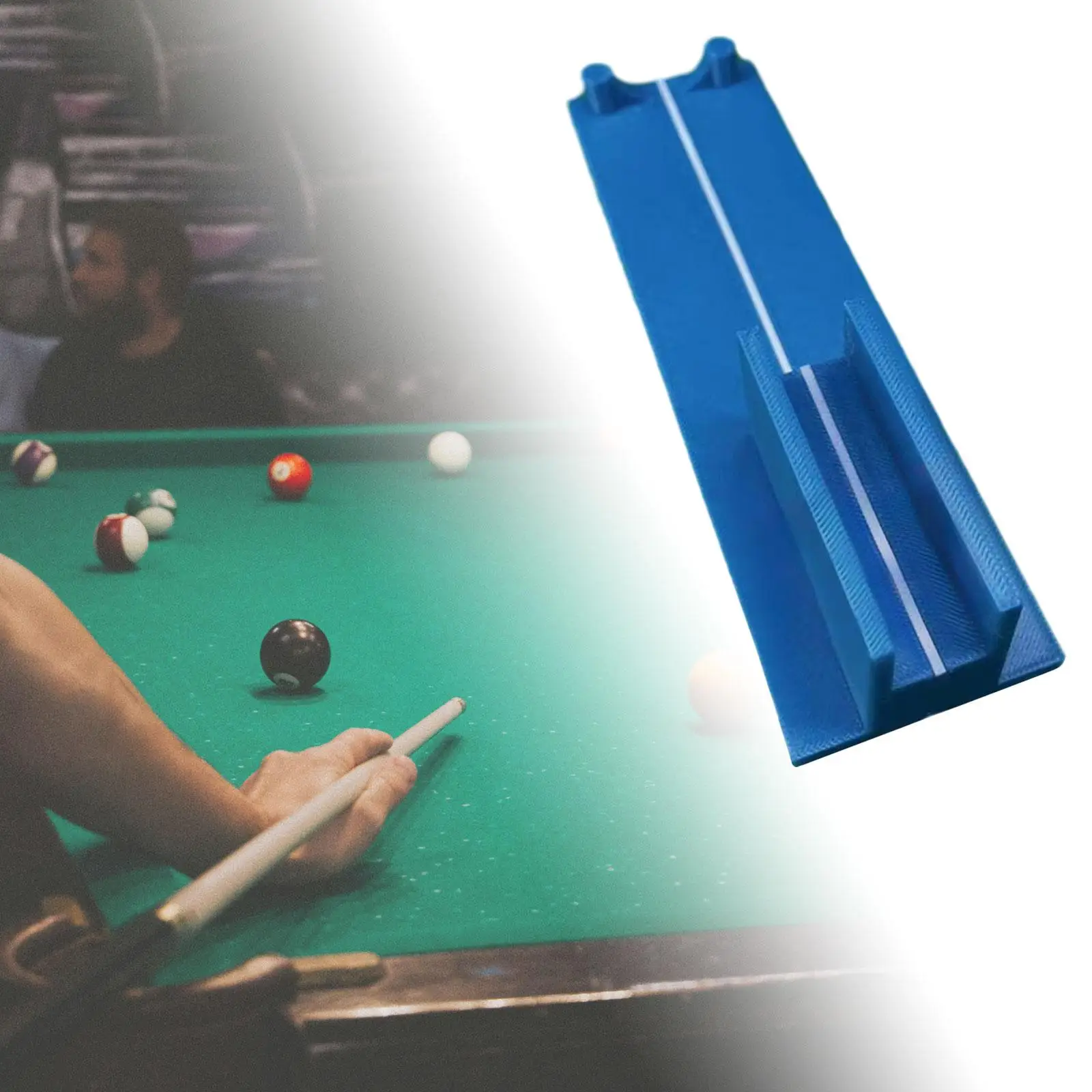 Billiards Stroke Trainer Helper Cue Straight Exerciser for American Billiard