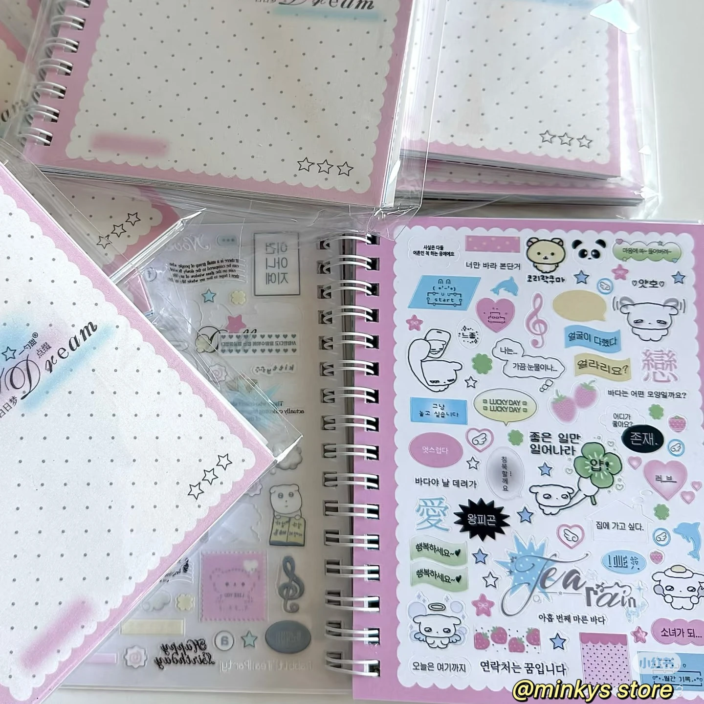 MINKYS New Arrival 32 sheets Music Dream Wing Decorative Sticker Book Laptop Journal Photocard Sticker Book Kids Gift