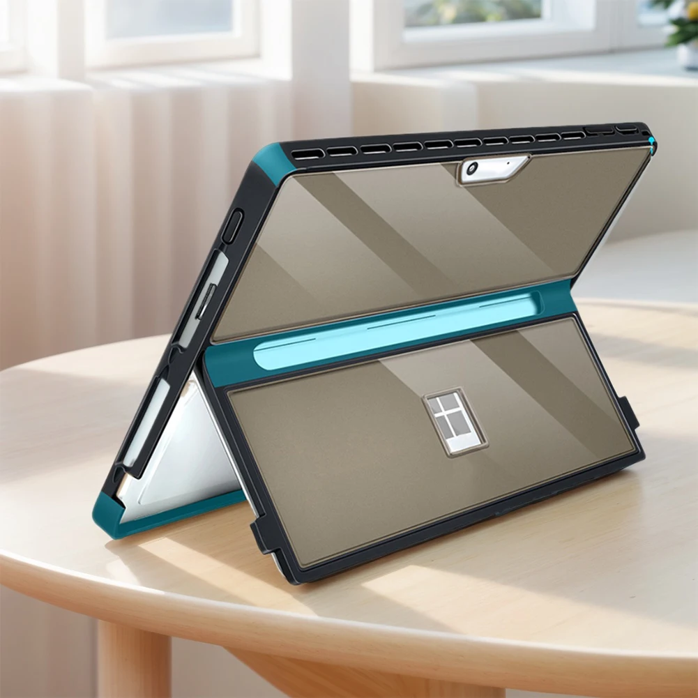 Case for Microsoft Surface Pro 11/10/9/8 13 Inch Shockproof Protection Shell Cover Compatible with Type Cover Keyboard