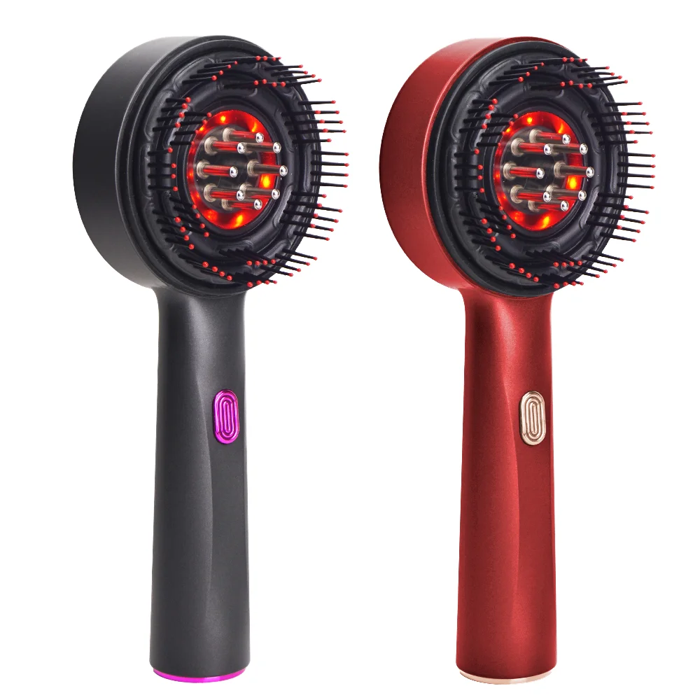 Portable Rechargeable   Scalp Massager Waterproof  Massage Comb for Hair Growth