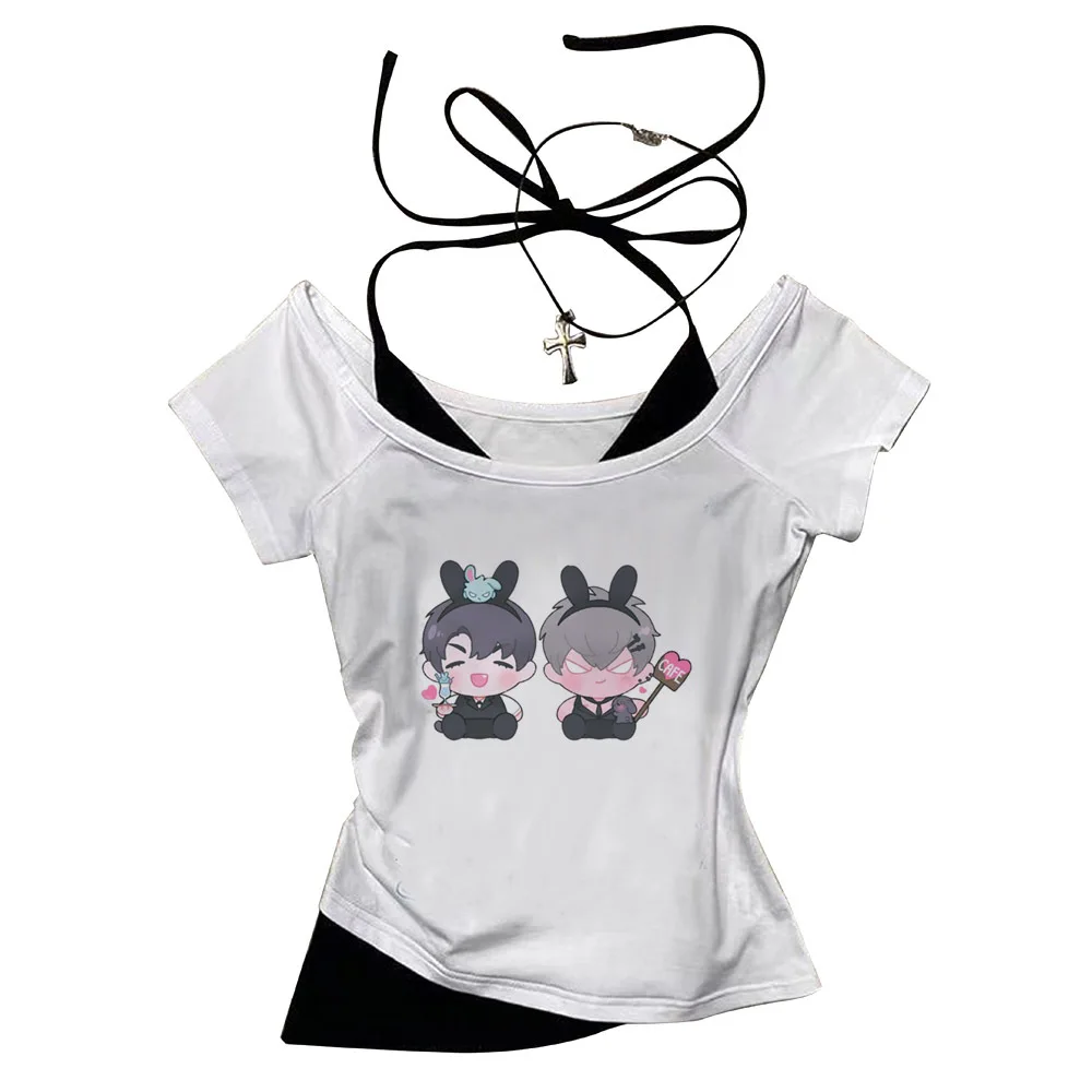 Alien Stage cropped top ladies japan korean fashion harajuku top tees dollette jojifuku meme funny goth