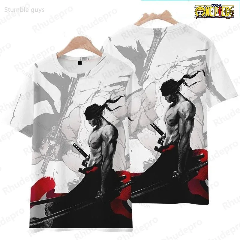 Men Boys One Piece T-Shirt Luffy Thousand Sunny Jersey Summer Casual Boys Clothes Girls Short Sleeve Sports Tops
