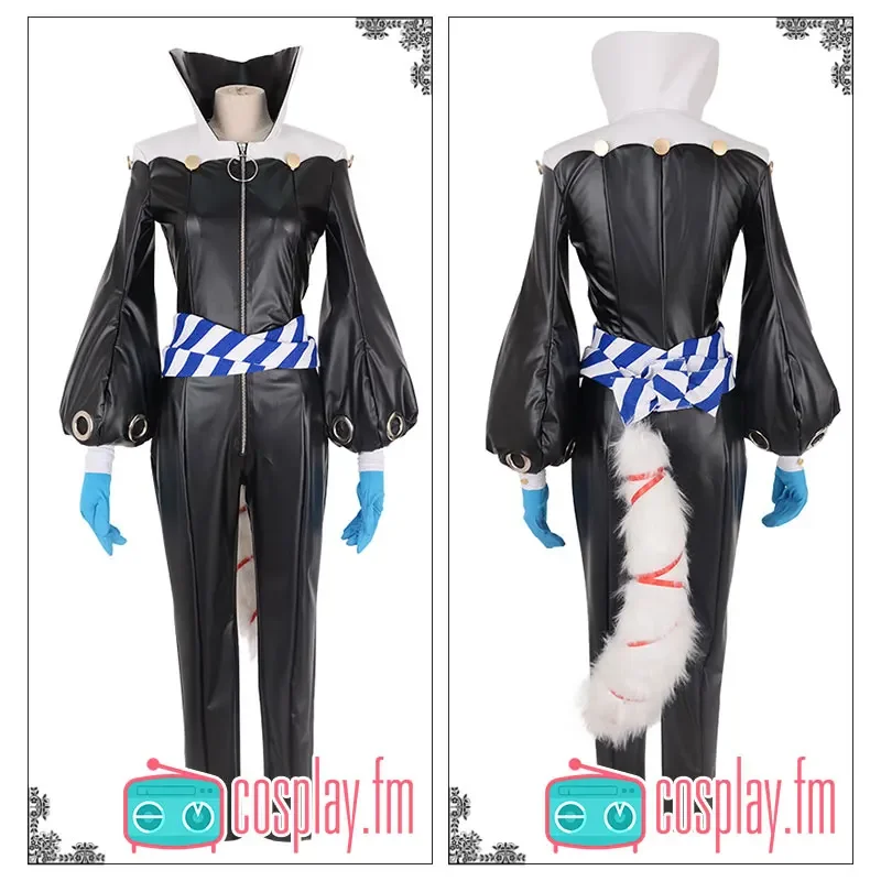 Game Persona 5 Yusuke Kitagawa Cosplay Costumes Cute Party Suit With Tail Anime Clothing Halloween Carnival Uniforms Custom Made