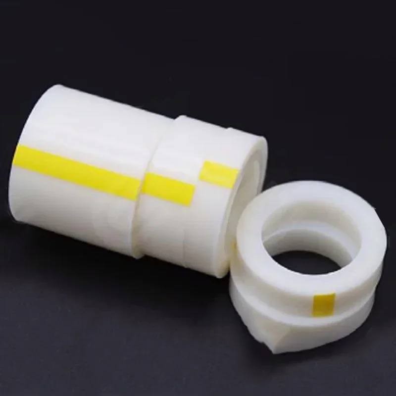 10M Klares Weißes PTFE-Klebeband 260 Grad Verschleißfest Säure- und Alkalibeständig Hochtemperaturbeständig Einseitig Glatt – Detail 4