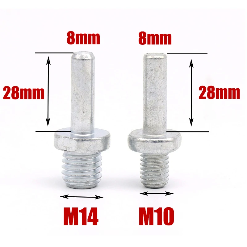 M10/M14 ربط قضيب للكهرباء الحفر زاوية طاحونة الرملي القرص المسمار 10/14 مللي متر موضوع محول تحويل شريط موصل أدوات