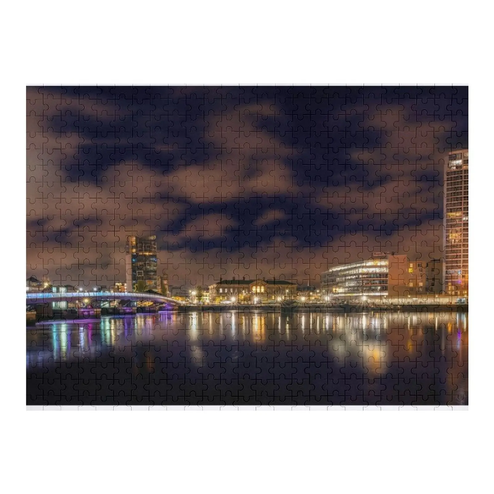 

Belfast shoreline Jigsaw Puzzle Woods For Adults Custom Jigsaw Puzzle