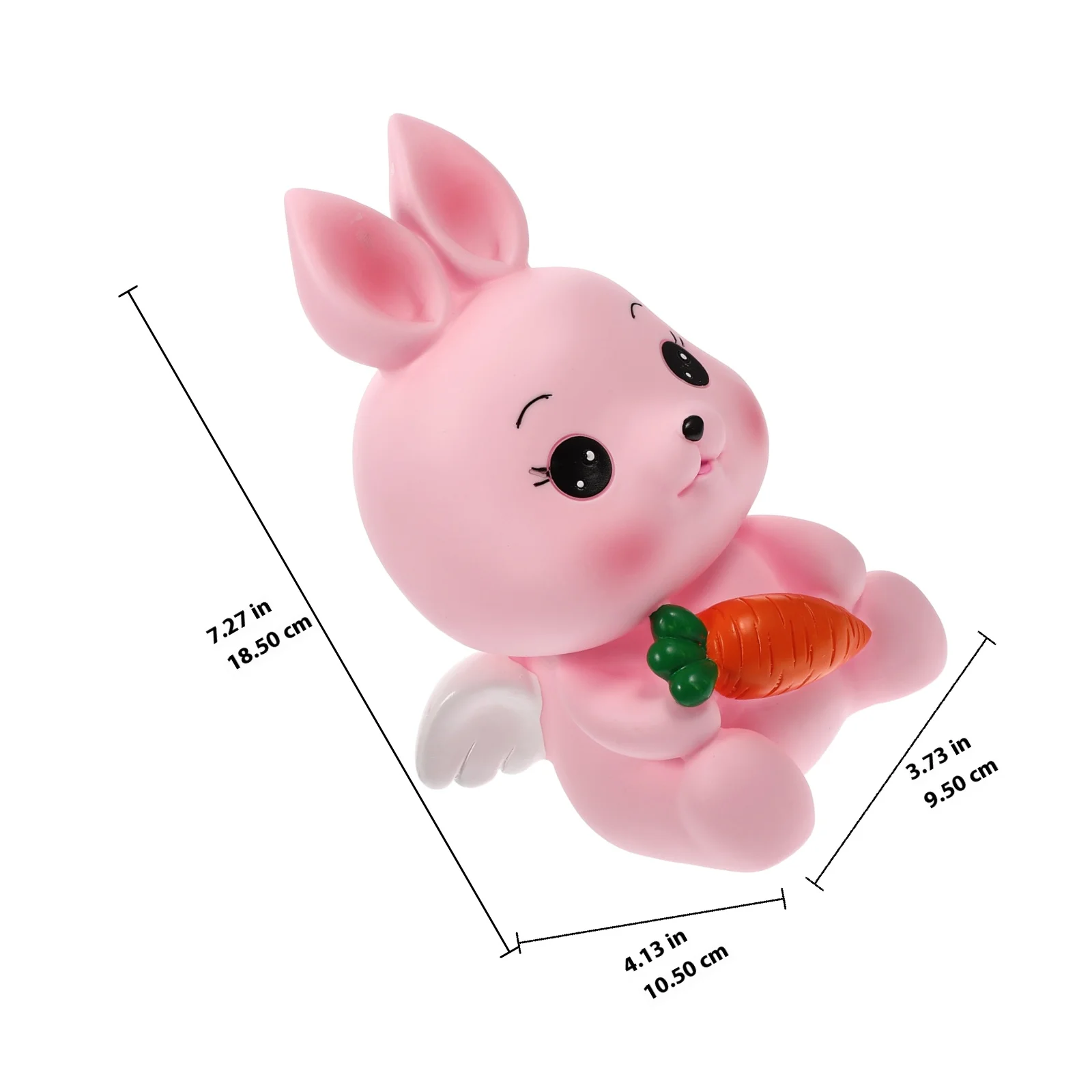 Bunny Spaarpot voor Kinderen Mooie Konijn Munt Bank Geldbesparende Pot Kinder Verjaardagscadeau Decoratieve Bunny Standbeeld Kamer