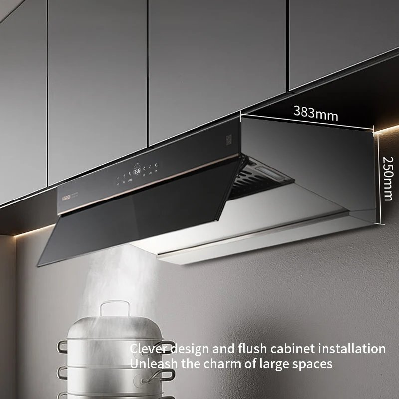 Popular Top Exhaust Kitchen Chimney Range Hood Household Kitchen T-Type Range Hood