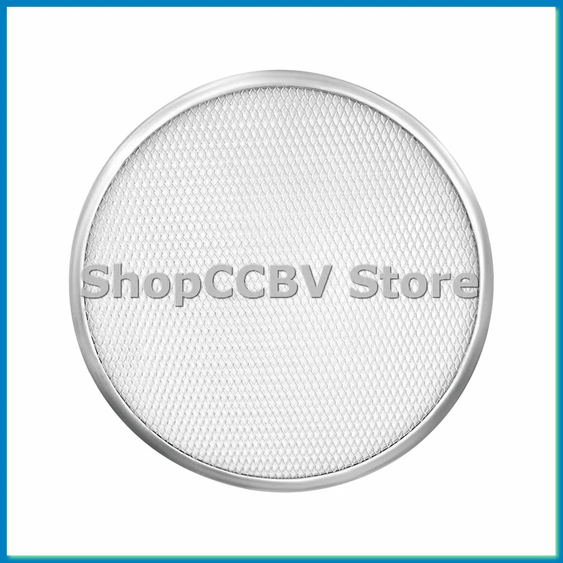 Professional Round Pizza Oven Baking Tray Barbecue Grate Nonstick Mesh Net(12 Inch)-A50M