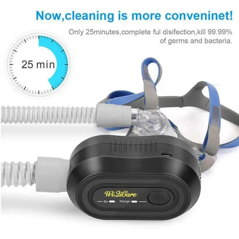 CPAP  Cleaner Ventilator Disinfection Ozone Sterilization for Cpap Machine Mask Tube Sleep Apnea Anti Snoring Auto CPAP Cleane