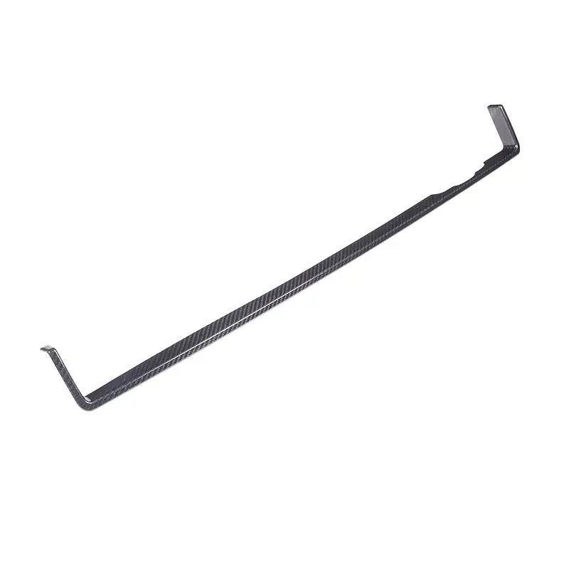 اكسسوارات السيارات ريال ألياف الكربون سيارة الجبهة مصبغة U على شكل تقليم لاند روفر ديفندر 90 110 130 2020-2024 #3