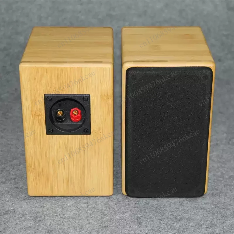 Solid Wood Enclosure Passive Speaker Cabinet Hi-Fi Full-Range Shell