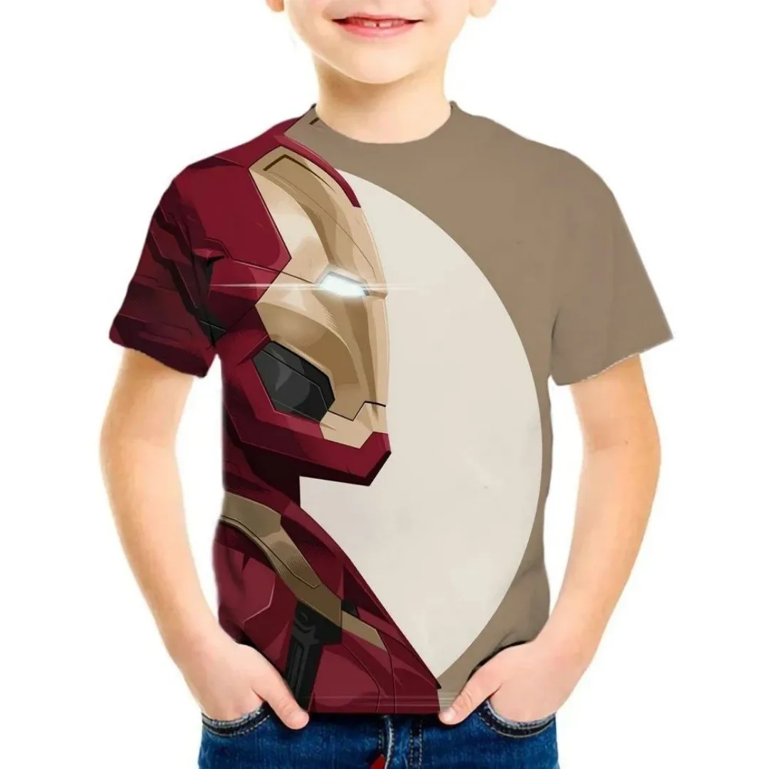 

222, летняя новая детская дизайнерская футболка с 3D рисунком «Черная пантера», крутая одежда для девочек и мальчиков, детская футболка, модная футболка с короткими рукавами и круглым вырезом